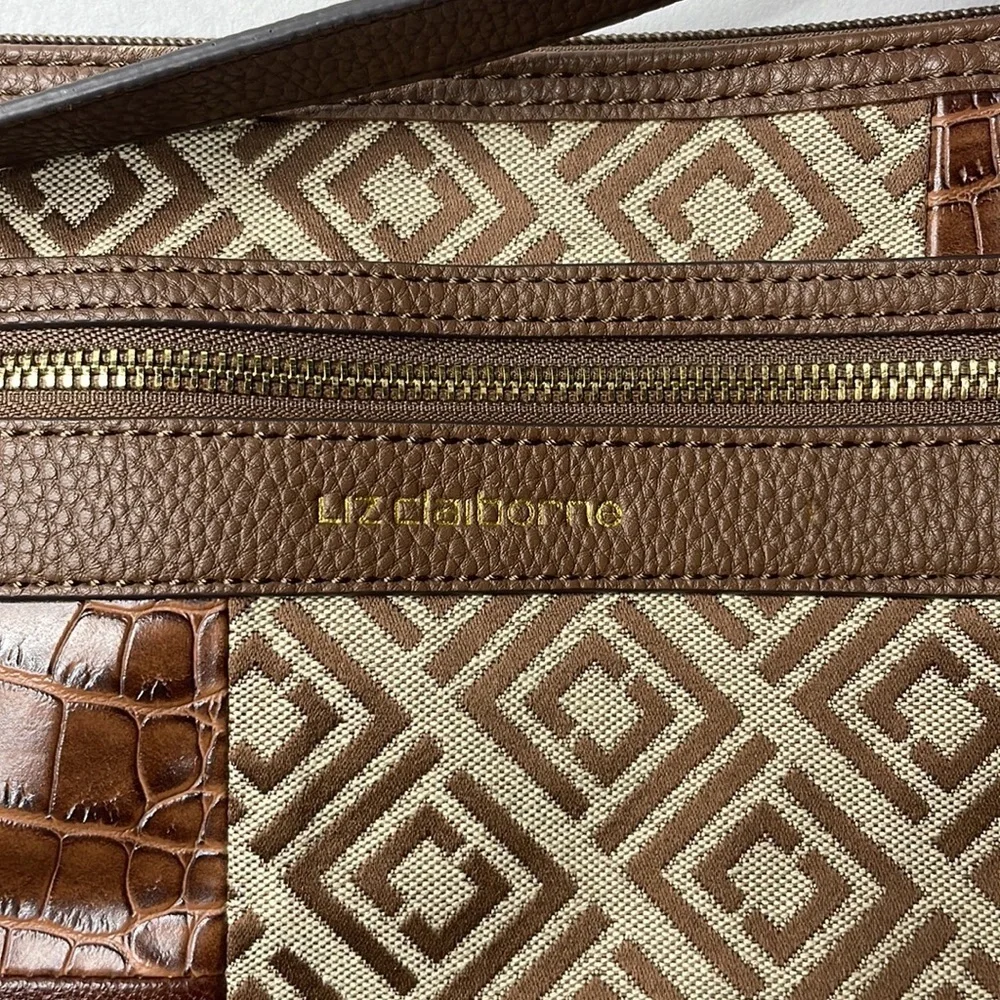 Liz Claiborne Brown Purse Shoulder Bag